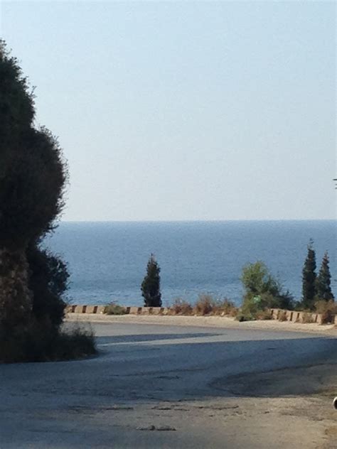 The Mediterranean Sea at Chekka, Lebanon.