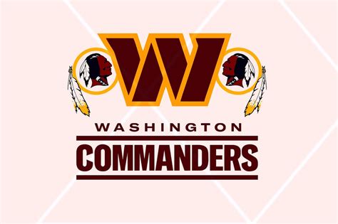 Washington Commanders Digital Design: Svg Png Pdf and Dxf - Etsy