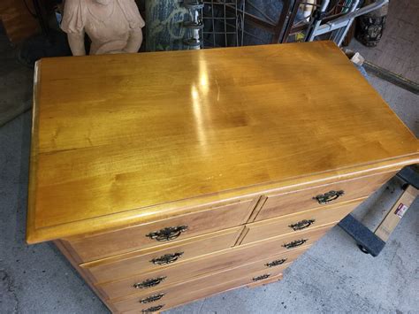 Solid Maple Tall Dresser Chest - Solid Wood and well made - Long Valley ...