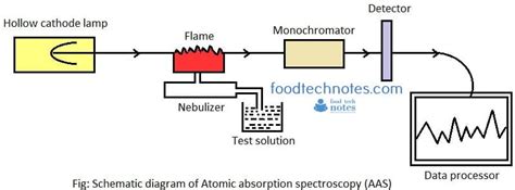 Working Principle of Atomic Absorption Spectroscopy (AAS) - Food Tech Notes