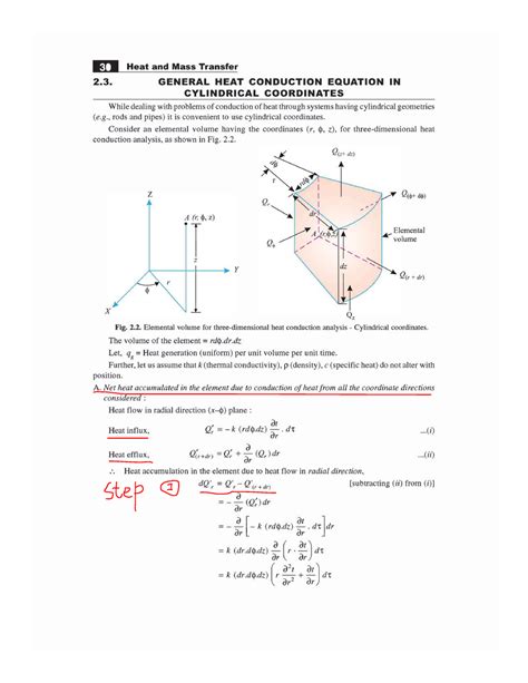 General heat conduction equation - E! I Heat and Mass Transfer 2. GENERAL HEAT CONDUCTION ...