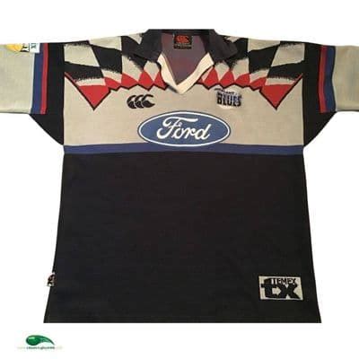 Super Rugby Shirts | 1996 Auckland Blues Vintage Old Jerseys