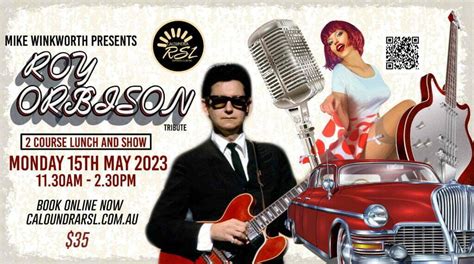 Roy Orbison Tribute Show Luncheon - Caloundra RSL