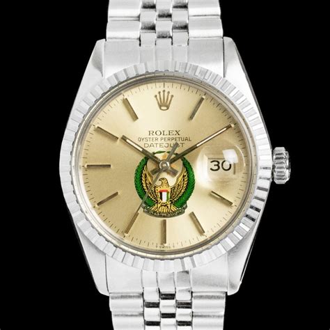 Rolex Datejust 16030 'UAE Armed Forces' - Amsterdam Vintage Watches