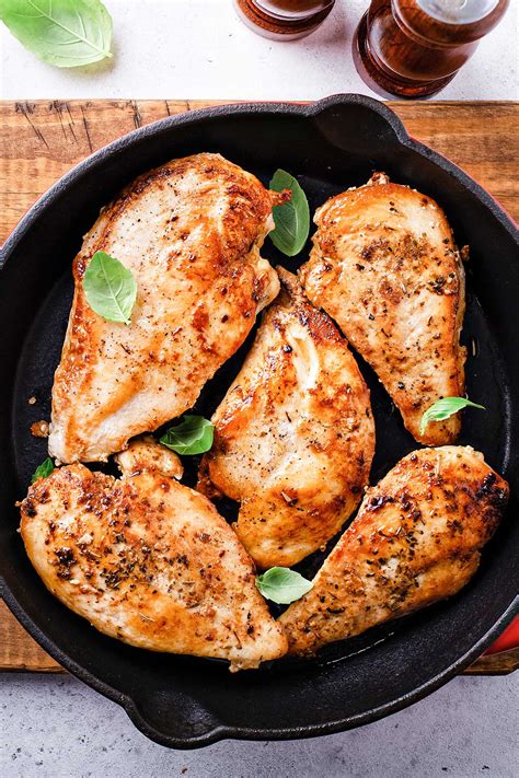 Thin Sliced Chicken Breast Recipes Cast Iron Skillet to Produce Supper ...