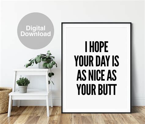 Printable Wall Art Typography Prints Black and White Art - Etsy