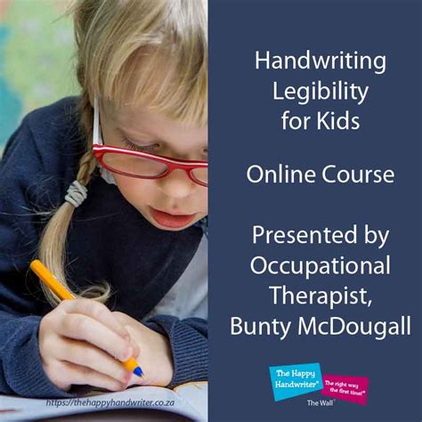 Legible Handwriting. Practical Strategies Online Course.