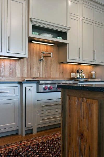 Top 60 Best Wood Backsplash Ideas - Wooden Kitchen Wall Designs - Next Luxury