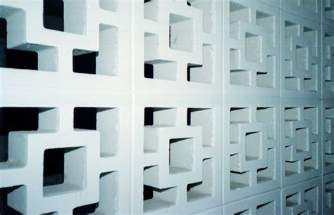 brick lattice wall at a hotel, love the concrete blocks | Lattice wall, Privacy walls, Concrete ...
