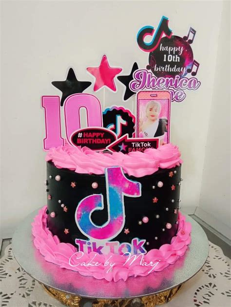 Tiktok Theme Cake Topper (D3) | Lazada PH