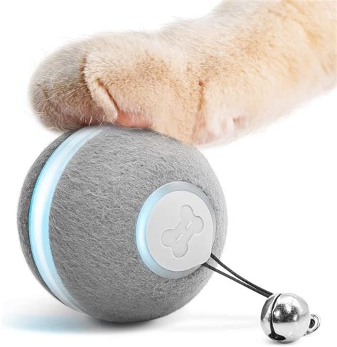 Amazon.co.jp: Cheerble Cat Toy, Cat Ball, Electric Toy for Cats ...