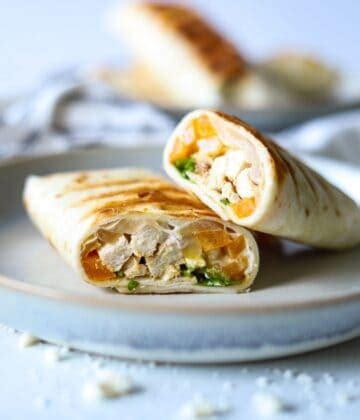 Easy Chicken Fajita Wraps - Simply Made Eats