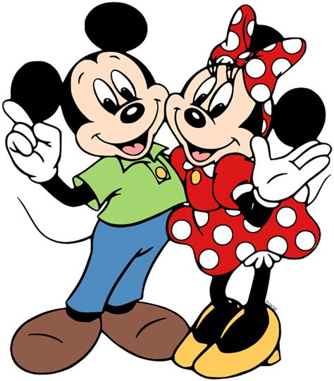 Minnie And Mickey Mouse Clipart