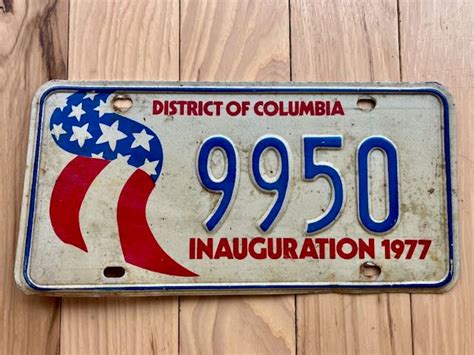 1977 Washington DC License Plate – RusticPlates