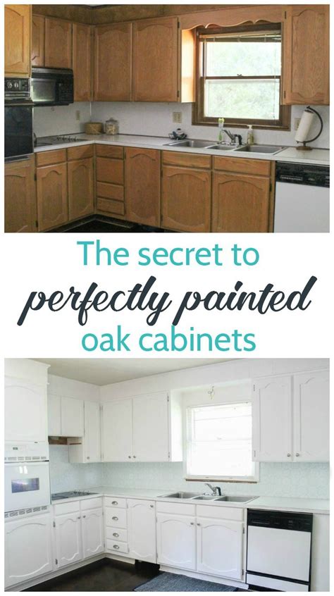 Painting oak cabinets white: An amazing transformation