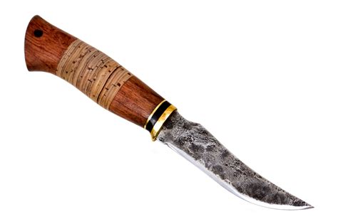 Medved, Forel (Trout), Fishing knife, Fixed, 9XC Steel, Bubinga and Bi – Russian Blades