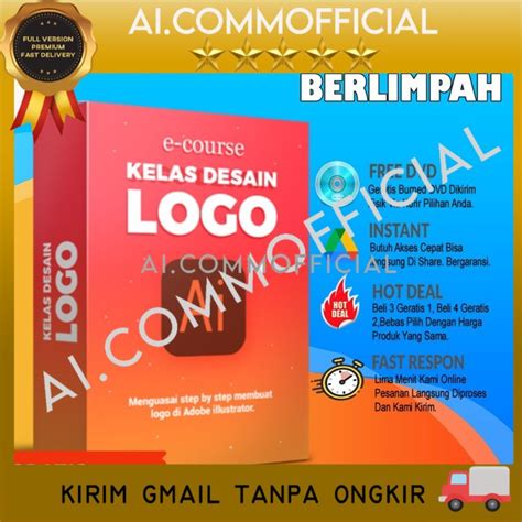 Jual FULL BELAJAR MEMBUAT DESAIN LOGO - Kelas Desain Logo Ai - BELAJAR ...