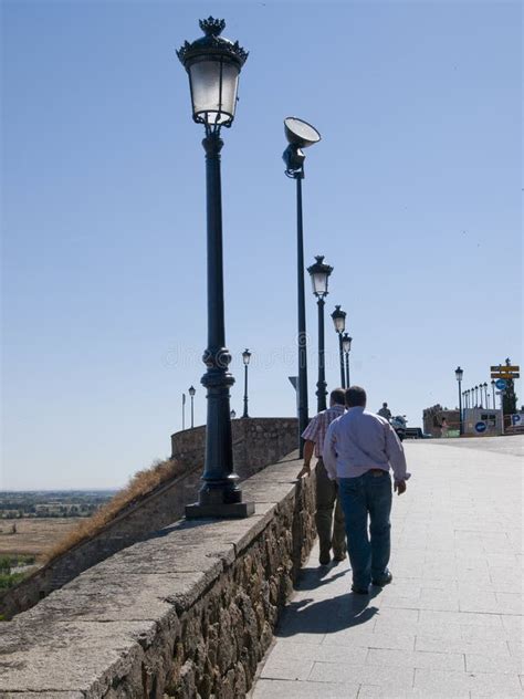 Tourists Walking in Toledo Spain Editorial Stock Photo - Image of ...