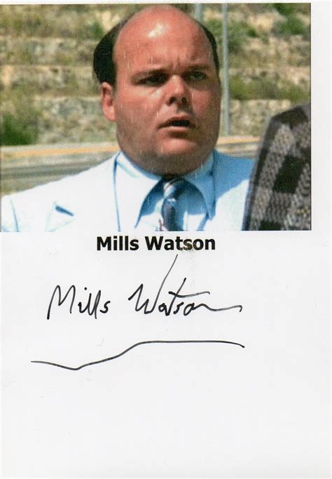 Kiwiautogal's Autographs: Mills Watson