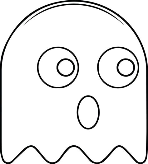 Pacman Ghost Drawing at GetDrawings | Free download