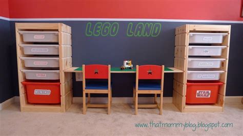 Lego Storage and Play Table from Trofast Shelving - IKEA Hackers - IKEA Hackers