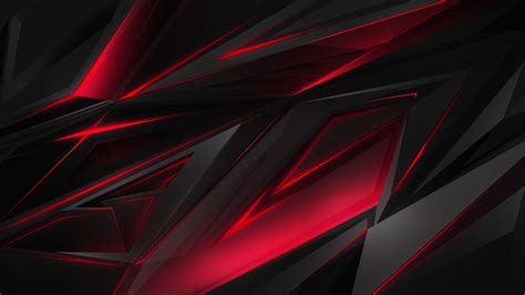 3840x2160 Polygonal Abstract Red Dark Background 4K ,HD 4k Wallpapers ...