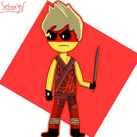 I drew avatar kai because my friend drew avatar jay : r/Ninjago