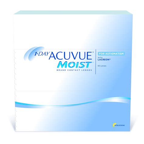 1-DAY ACUVUE® MOIST for Astigmatism (90 Pack) - Shop | 360 Eyecare