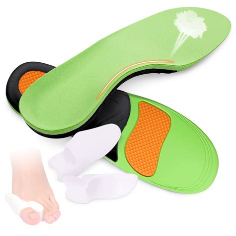 Kalevel Orthotic Arch Support Insoles Men Plantar Fasciitis Shoe ...