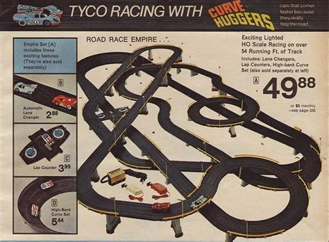 1976 Tyco HO Scale racing slot cars | Slot cars, Slot car racing sets, Racing