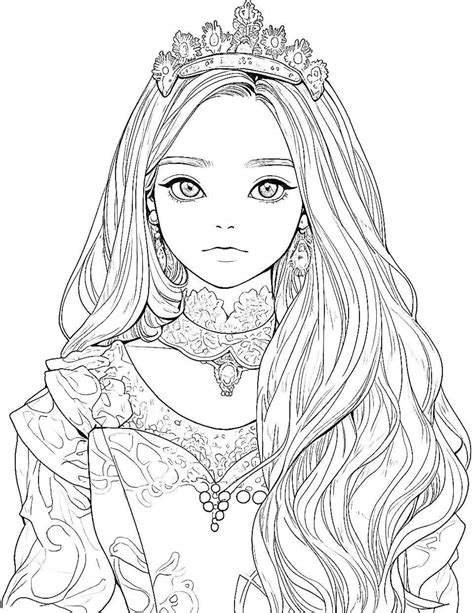 Discover 79+ anime princess coloring pages super hot - in.coedo.com.vn