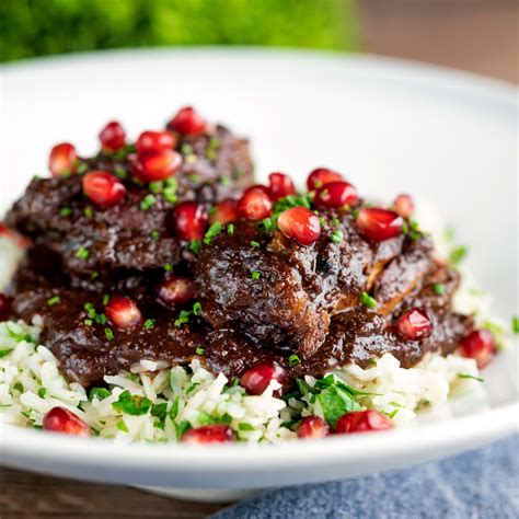 Fesenjan, Iranian Chicken, Walnut & Pomegranate Stew | Krumpli