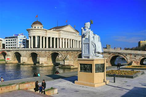 Skopje City Center Macedonia Photograph by Ivan Pendjakov - Pixels