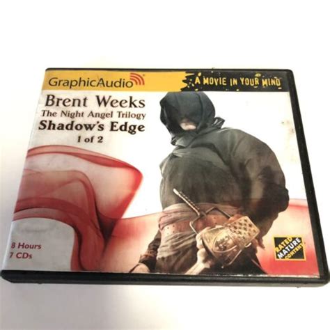 Graphic Audio Book CD Brent Weeks The Night Angel Trilogy Shadow's Edge 1 of 2 9781599506692 | eBay