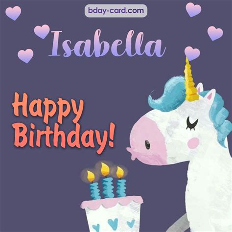 Birthday images for Isabella 💐 — Free happy bday pictures and photos ...