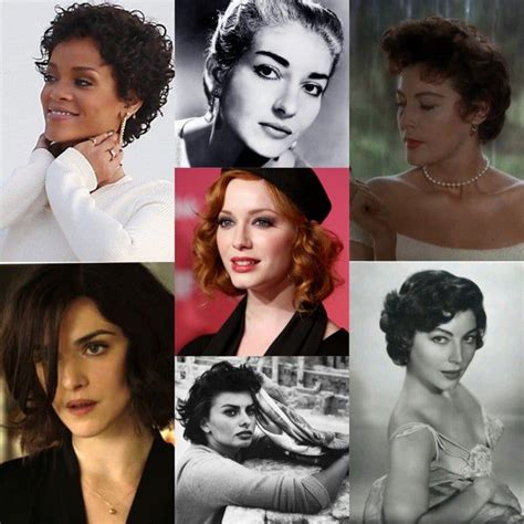 soft dramatics with short hair💘: Kibbe Dramatic Hair, Old Hollywood Stars, Fantasy Gowns, Peplum ...