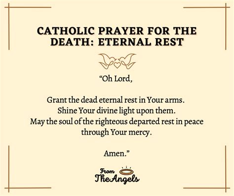 10 Catholic Prayers for the Death: Eternal Rest in Heaven