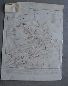 Vintage 1960s Battle of Brandywine Map Print | eBay