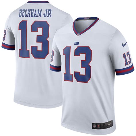 Odell Beckham Jr New York Giants Nike Color Rush Legend Jersey - White