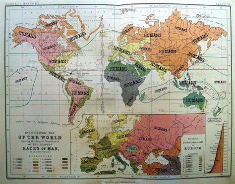 MI LABORATORIO DE IDEAS: new map of world races