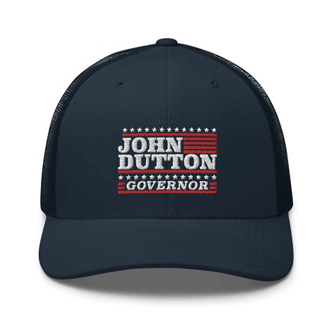 John Dutton Governor Yellowstone Trucker Hat – Whiskey Riff Shop