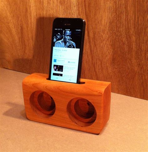 Wooden iPhone Speakers by Bloodwood on Etsy, $35.00 Wood Speaker ...