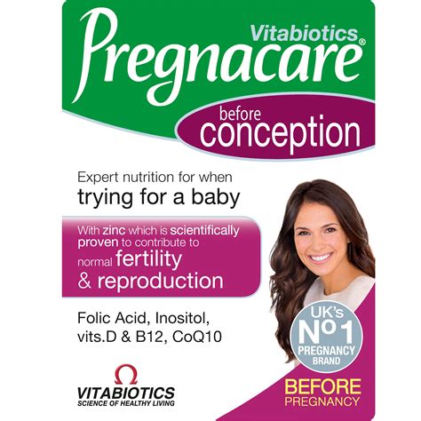 Buy Conception and Fertility Support s, Pregnacare Online at ...