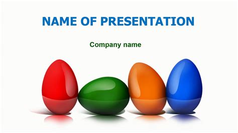 Download free Happy Easter PowerPoint template for presentation