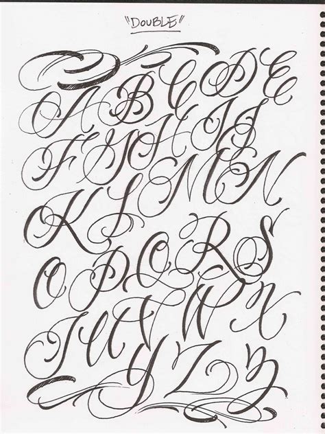 Beautiful Nice Cursive Lettering Alphabet | Paijo Network | Lettering ...