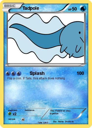 Pokémon Tadpole 20 20 - Splash - My Pokemon Card