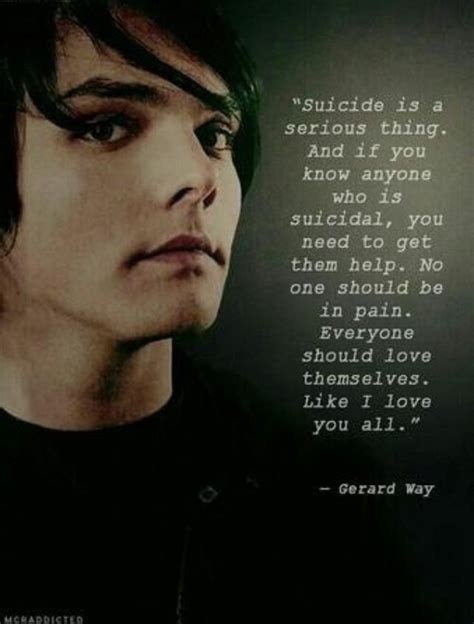 Funny Gerard Way Quotes - ShortQuotes.cc