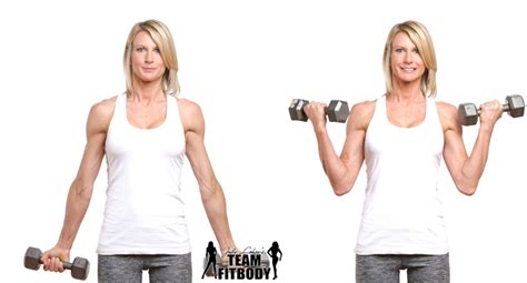 45 Degree Bicep Curls | Dumbbell Bicep Curls for Women