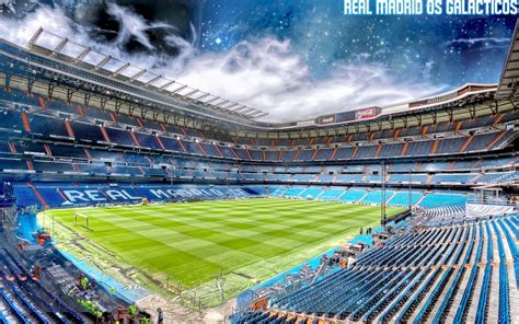 Real Madrid Stadium Wallpaper 4K / Santiago Bernabeu Stadium At Night ...