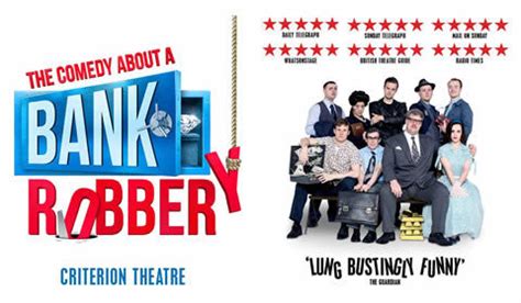 The Comedy about a Bank Robbery Tickets | Criterion Theatre London | SeatPlan